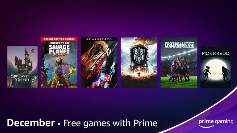 Prime Gaming : les jeux "gratuits" de décembre 2021 dévoilés, Need for Speed et Frostpunk au menu