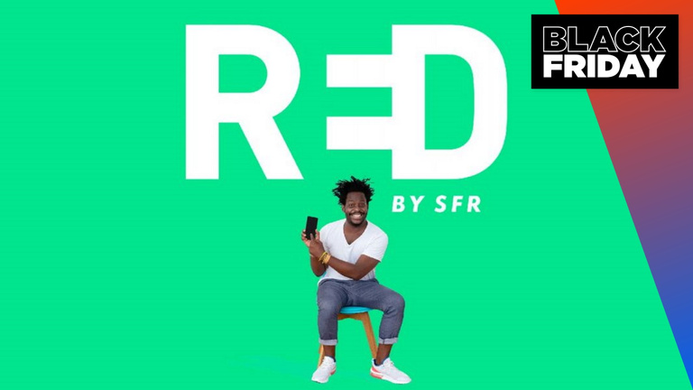 Black Friday : RED by SFR lance le forfait mobile géant de 200 Go sans engagement à un prix fou !