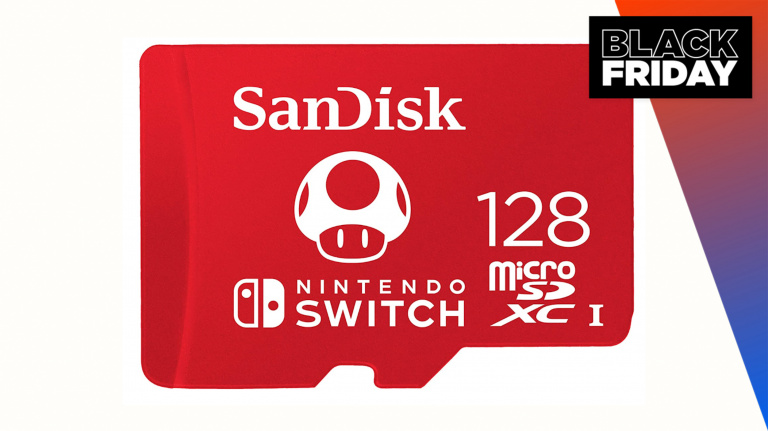 Une carte mémoire 128Go spéciale Nintendo Switch à un prix dérisoire pour le Black Friday