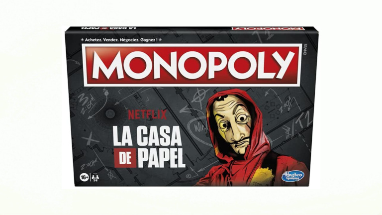 Monopoly Netflix Casa de Papel : la promo pour ne pas passer par la case prison