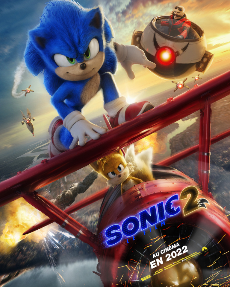 Sonic 2 : premier poster céleste pour le film, Tails enfin de la partie 