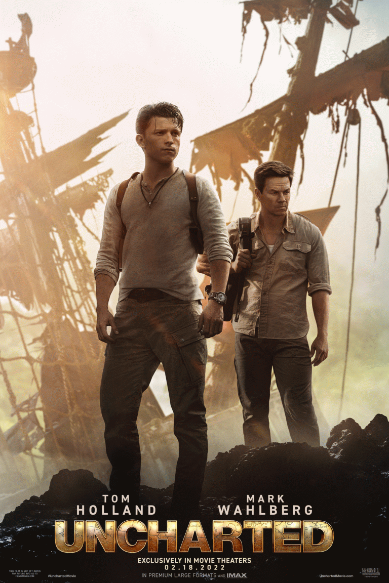Uncharted : le film se dote d’une affiche officielle, Nathan Drake et Sully de la partie 