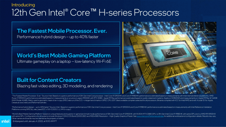Cartes graphiques, nouveaux processeurs… Intel présente ses nouveautés au CES 2022