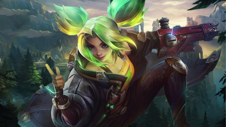 League of Legends: Riot's next MOBA champion on the run! - Diraxe