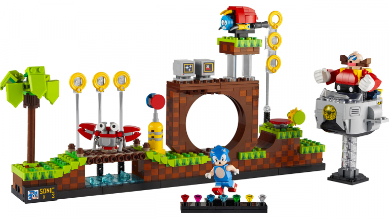 Image de l'ensemble de construction LEGO Sonic Green Hill Zone