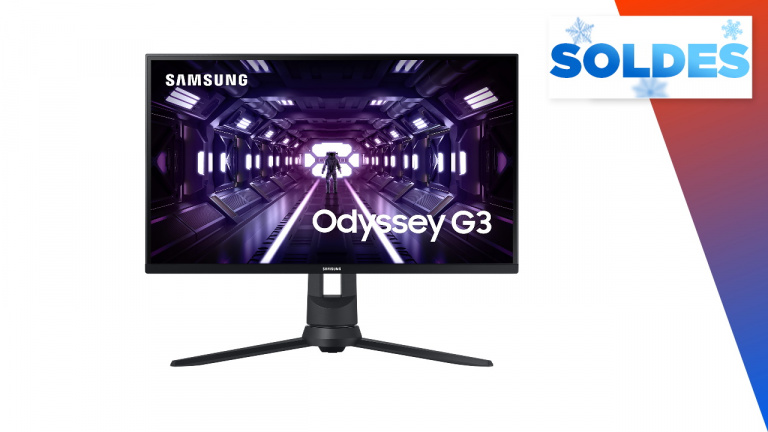 Soldes sur l'écran PC gamer 24 pouces Samsung Odyssey G3 !