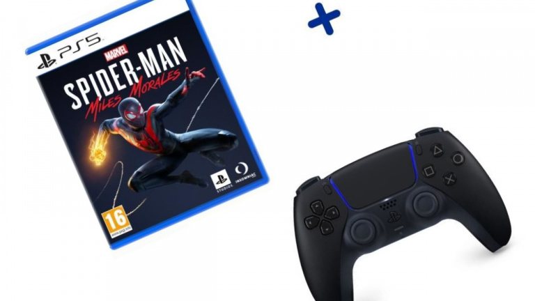 PS5 : les soldes arrivent avec le jeu Spider-Man et la manette DualSense noire réunis !