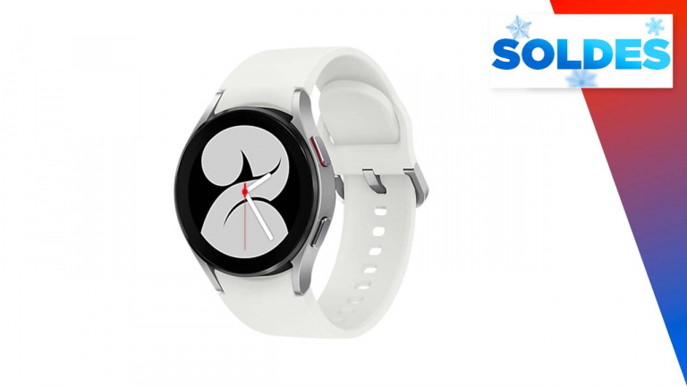 Galaxy Watch 4 : l’élégante montre connectée de Samsung est en soldes 