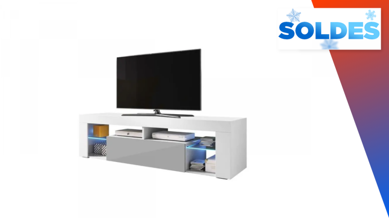Soldes : Le meuble idéal pour profiter de votre PS5 sur votre TV 4K à moins de 100€ !