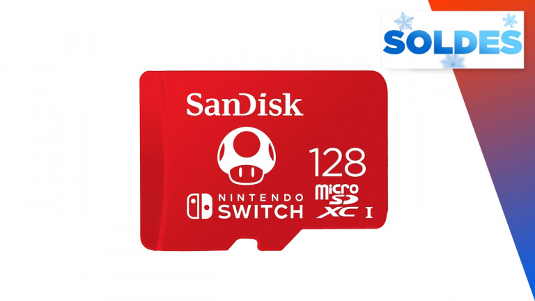 Soldes : La carte Micro-SD officielle pour Nintendo Switch à un prix exceptionnel !