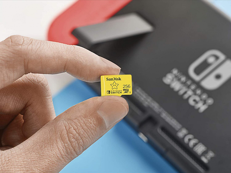 Soldes : cette carte SD spéciale Switch de 256 Go à 57% de réduction !