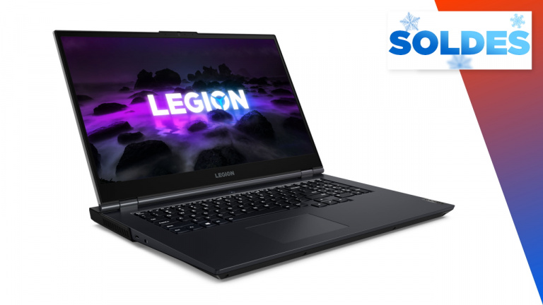 Le PC portable Lenovo Legion 17 pouces et sa RTX 3060 en soldes