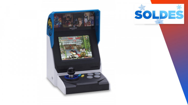The NeoGeo mini HD, the low priced retro arcade for the sales