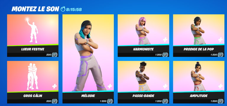 Fortnite, boutique du jour : 20 janvier 2022