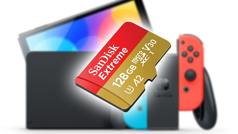 Bon plan : une carte microSD SanDisk de 128 Go pour Nintendo