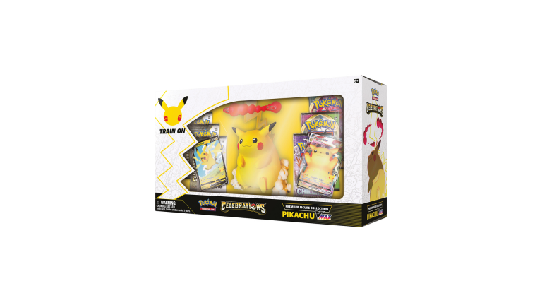 Cartes Pokémon : le pack collector Célébration avec son Pikachu Gigamax enfin disponible ! 