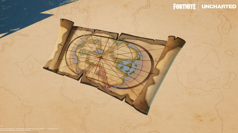 Fortnite, Chapter 3: Drake's Treasure Map, in partnership with Uncharted arrives