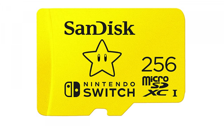 Nintendo Switch : la carte SD nouvelle version perd 45% !