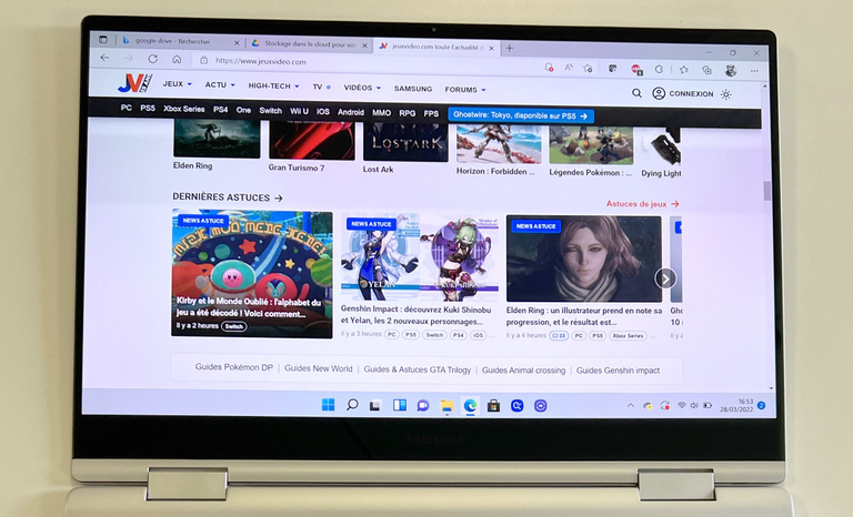 Test du PC portable Galaxy Book 2 Pro 360 : retour gagnant pour Samsung