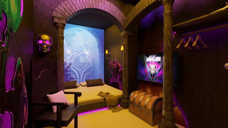 Tiny Tina's Wonderlands: an official Borderlands hotel to play the game with friends 