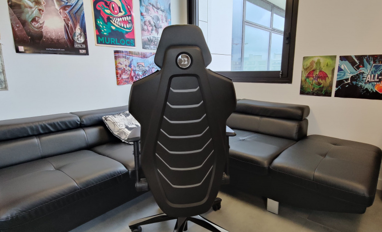 Test de la chaise gamer BackForce One : excellent confort pour grands gabarits
