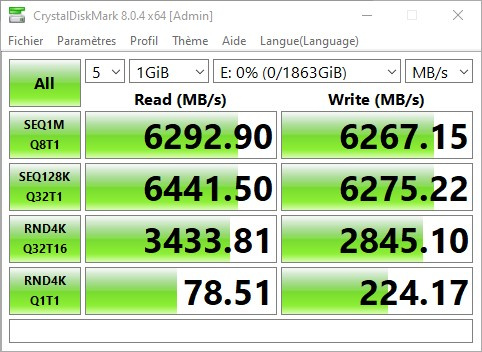 Disque dur SSD interne SEAGATE Firecuda 530 1Tb PS5 Ready