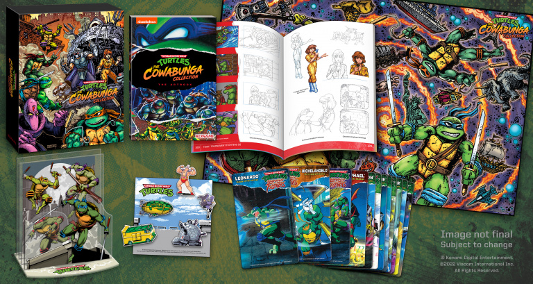 TMNT The Cowabunga Collection : Une édition collector qui tabasse pour les Tortues Ninja !