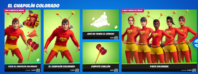 Fortnite, shop of the day April 29, 2022