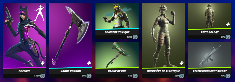Fortnite, shop of the day April 30, 2022