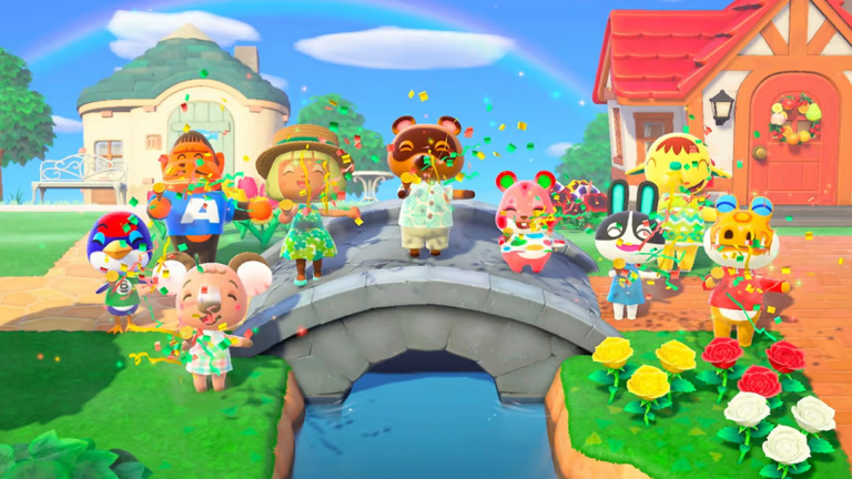 Animal Crossing : New Horizons, un joueur de Final Fantasy 7 célèbre un anniversaire bien particulier !