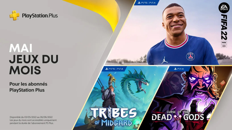 PlayStation Plus : Des dieux du football et du nordique pour les jeux de mai 2022