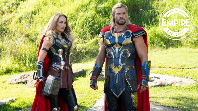 Thor 4 : Chris Hemsworth et Natalie Portman dévoilent les armures divines