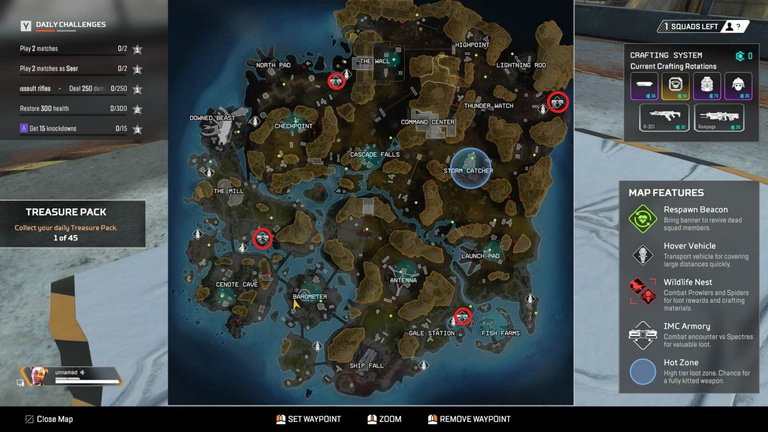 Apex Legends, saison 13 : Modifications apportées à Storm Zone