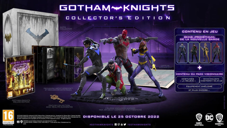 Gotham Knights : Versions old-gen, éditions spéciales... Warner Bros met les choses au clair !