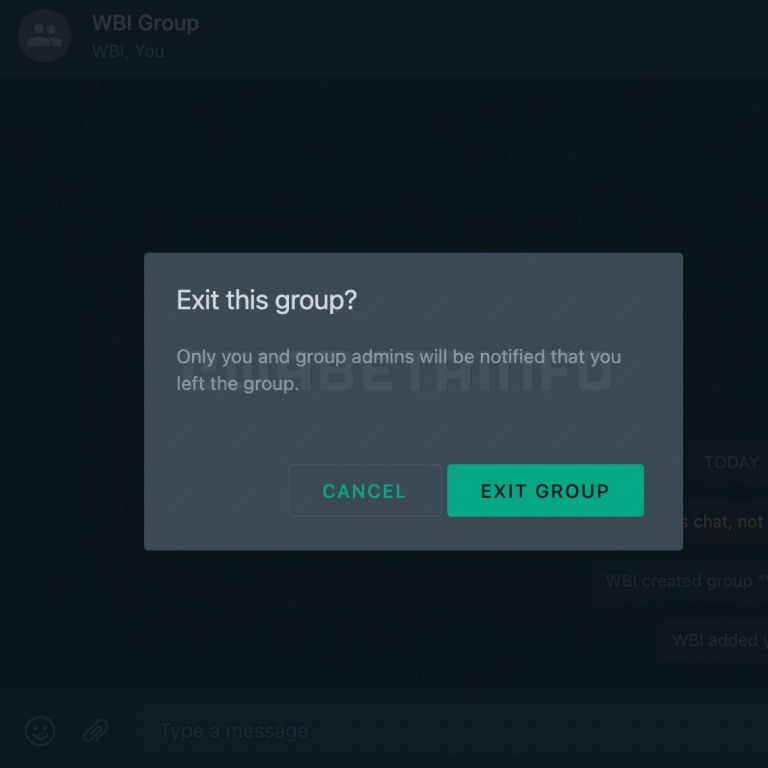 WhatsApp devrait bientôt vous permettre de quitter un groupe sans faire de bruit