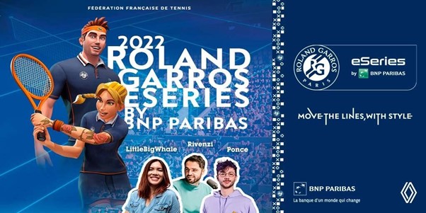 Roland-Garros eSeries: The Tennis Clash competition continues for the Grand Slam tournament
