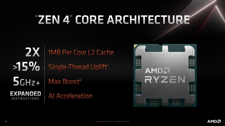 Ryzen 7000 : AMD annonce des chiffres fous pour ses nouveaux processeurs destinés aux PC fixes