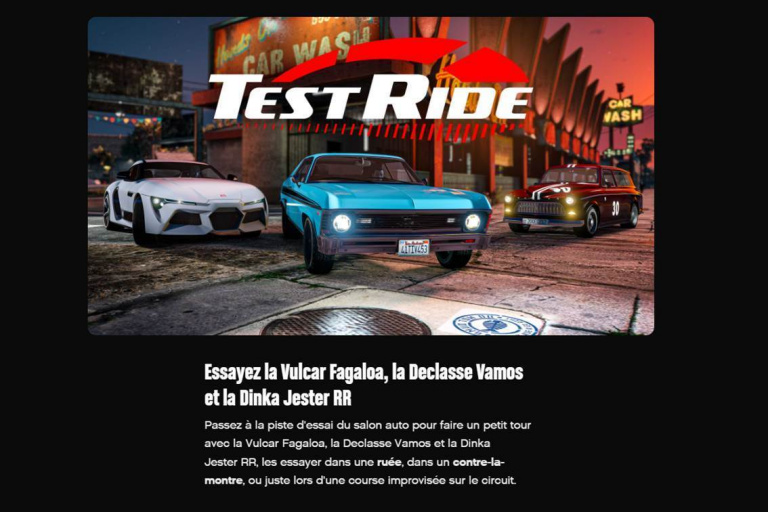GTA Online : GTA$, bonus pour clubs de motard, RP doublés, The Vespucci Job de retour dans une version remix ! 