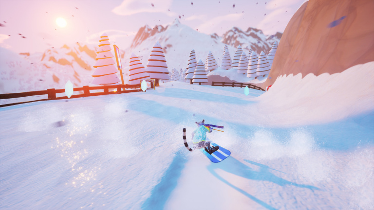 Slope Crashers : le jeu de snowboard façon Mario Kart est jouable dès maintenant