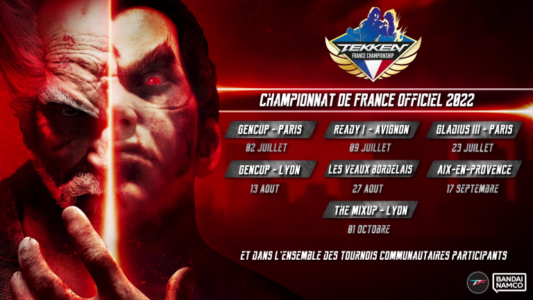 Tekken France Championship : le premier championnat national officiel sur Tekken 7 est lancé