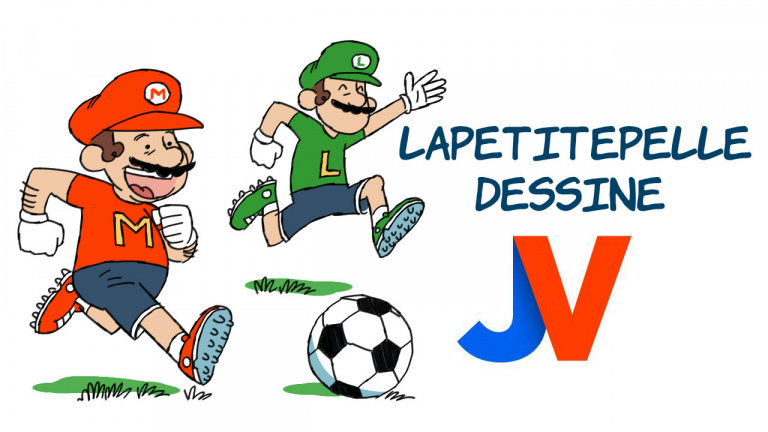 Mario Strikers, la frappe de la Nintendo Switch - LaPetitePelle dessine JV - N°436
