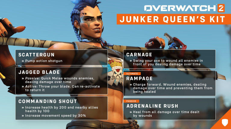 Overwatch 2 : Capacités, passif, ultime… Tout savoir sur la Reine des Junkers