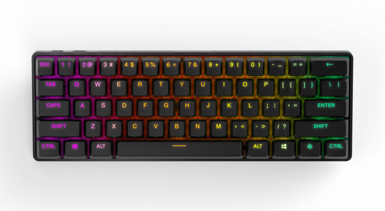 SteelSeries prouve que la taille ne compte pas avec deux nouveaux claviers