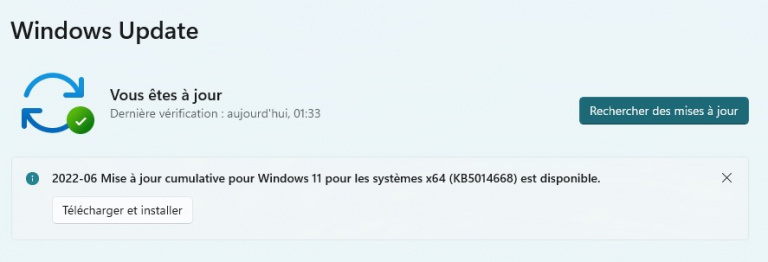 Windows 11 : une nouvelle mise à jour corrige des problèmes liés aux jeux et au Bluetooth, voici comment l'installer