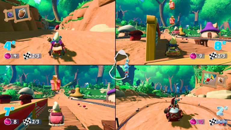 Schtroumpfs Kart : Le nouveau Mario Kart-like de Microids