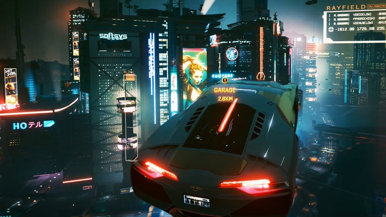 Cyberpunk 2077 : un mod pour se la joue 5e Élément avec des voitures