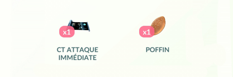Pokémon GO, boîte 1 Poképièce : le contenu de la boîte du 4 juillet 2022