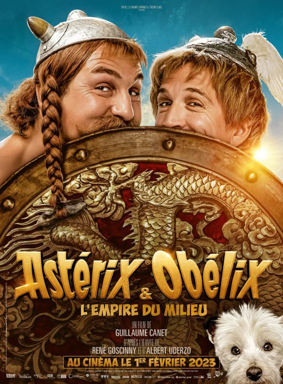 Astérix & Obélix : L’Empire du Milieu révèle une première affiche
