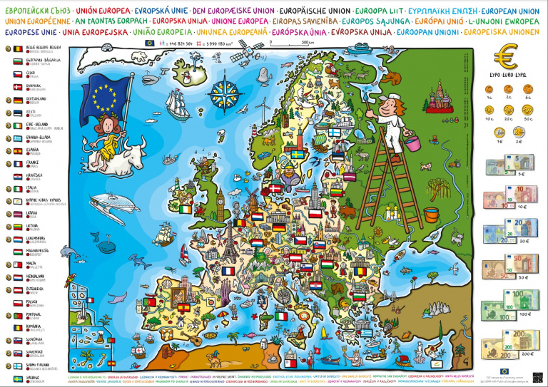 L'Union européenne offre des gigantesques cartes et publications : voici comment les obtenir gratuitement