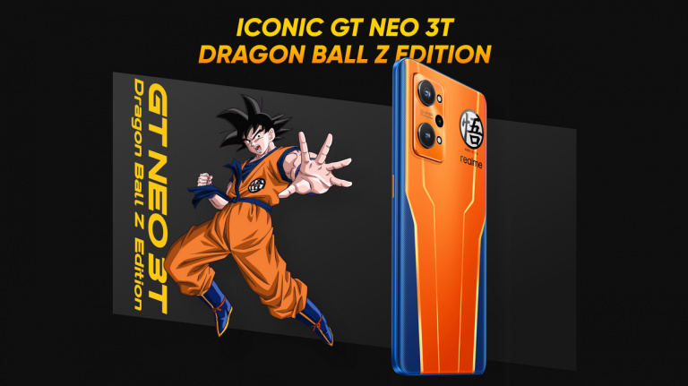 Le smartphone realme GT Neo 3T édition Dragon Ball Z est disponible en France
